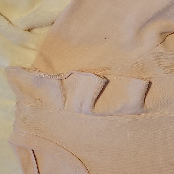 J. CREW Mercantile Pink Ruffle front Sweatshirt - Picture 6 of 7